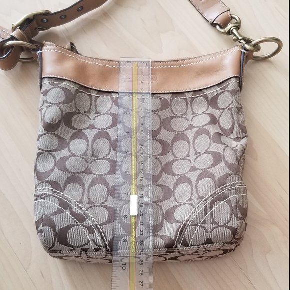 Coach signature purse / crossbody bag - Picture 9 of 13